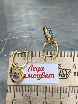 *Серьги Танзанит цв Лимонное арт. С/224-308-388, (вес 3,91 г) - фото 202497 *Серьги Танзанит цв Лимонное арт. С/224-308-388, (вес 3,91 г) - фото 202497