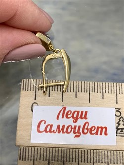 *Серьги Танзанит цв Лимонное арт. С/207-328-581 (вес 4,09 г) - фото 202508 *Серьги Танзанит цв Лимонное арт. С/207-328-581 (вес 4,09 г) - фото 202508