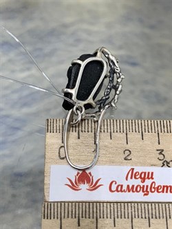 *Серьги Петли Меланит Гранат Казахстан АРТ 4487 ВЕС 12,4 Г - фото 203012 *Серьги Петли Меланит Гранат Казахстан АРТ 4487 ВЕС 12,4 Г - фото 203012