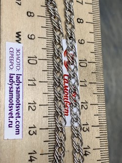 *Цепь р.60 Тройной ромб арт. 0604R060L60-603 (Вес 13,35 г) - фото 203140 *Цепь р.60 Тройной ромб арт. 0604R060L60-603 (Вес 13,35 г) - фото 203140