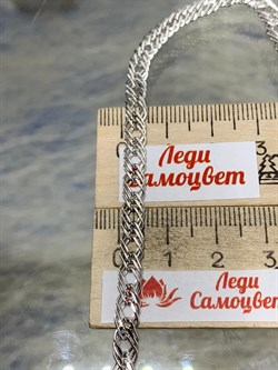 *Цепь р.45 Тройной ромб арт. 0604R060L45-434 (Вес 9,63 г) - фото 203186 *Цепь р.45 Тройной ромб арт. 0604R060L45-434 (Вес 9,63 г) - фото 203186