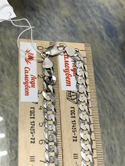 *Цепь р.60 Панцирь арт. 0203R180L60-722 (Вес 33,04 г) - фото 203376 *Цепь р.60 Панцирь арт. 0203R180L60-722 (Вес 33,04 г) - фото 203376