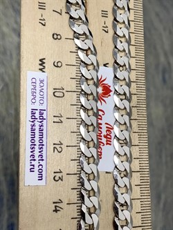 *Цепь р.55 Панцирь арт. 0203R180L55-864 (Вес 29,92 г) - фото 203397 *Цепь р.55 Панцирь арт. 0203R180L55-864 (Вес 29,92 г) - фото 203397
