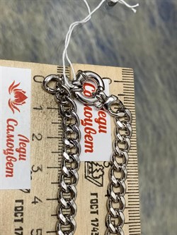 *Цепь р.55 Панцирь арт. 022589R160L55-954 (Вес 20,06 г) - фото 203406 *Цепь р.55 Панцирь арт. 022589R160L55-954 (Вес 20,06 г) - фото 203406
