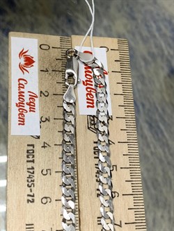 *Цепь р.50 Панцирь арт. 0203R120L50-241 (Вес 12,59 г) - фото 203479