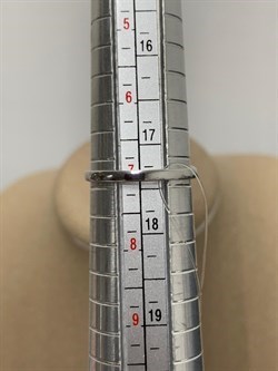 *Кольцо р.17,5 Микс Цаворит Шпинель арт. 01-2423/00ЦВ-17-800 вес 1,42 г - фото 203593