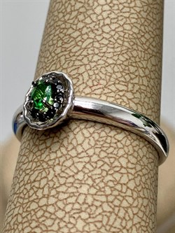 *Кольцо р.19,5 Микс Цаворит Шпинель арт. 01-2429/00ЦВ-17-964 вес 2,06 г - фото 203719 *Кольцо р.19,5 Микс Цаворит Шпинель арт. 01-2429/00ЦВ-17-964 вес 2,06 г - фото 203719