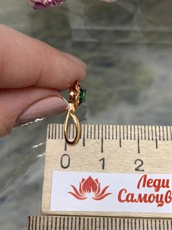 *Подвеска Микс Цаворит Шпинель арт. 03-2427/00ЦВ-06-445 вес 1,03 г - фото 203830