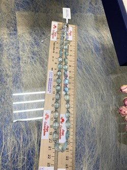 *Бусы р.44 д.6-10 Голубой Топаз арт. 084566-2 - фото 203867 *Бусы р.44 д.6-10 Голубой Топаз арт. 084566-2 - фото 203867