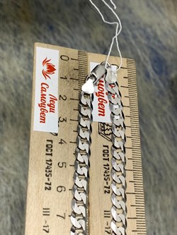 *Цепь р.60 Панцирь арт. 0203R160L60-814 (Вес 25,07 г) - фото 203898