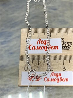 *Цепь р.45 Панцирь арт. 0203R060L45-759 (Вес 3,23 г) - фото 203942 *Цепь р.45 Панцирь арт. 0203R060L45-759 (Вес 3,23 г) - фото 203942