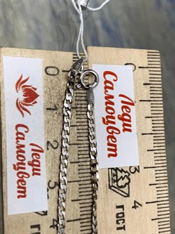 *Цепь р.50 Панцирь арт. 0203R060L50-294 (Вес 3,71 г) - фото 203949 *Цепь р.50 Панцирь арт. 0203R060L50-294 (Вес 3,71 г) - фото 203949