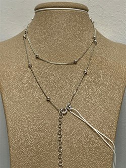 *Цепь р.50 Перлина арт. 021163R030L50-014 (Вес 2,79 г) - фото 204120