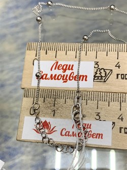 *Цепь р.45 Перлина арт. 021163R030L45-393 (Вес 2,56 г) - фото 204198 *Цепь р.45 Перлина арт. 021163R030L45-393 (Вес 2,56 г) - фото 204198