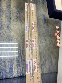 *Цепь р.60 Панцирь арт. 0203R080L60-463 (Вес 7,76 г) - фото 204225