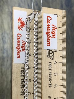 *Цепь р.60 Панцирь арт. 0203R080L60-463 (Вес 7,76 г) - фото 204226