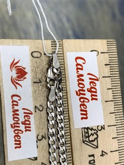 *Цепь р.50 Панцирь арт. 0203R080L50-215 (Вес 6,55 г) - фото 204250