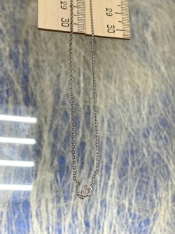 *Цепь р.80 Инфинити шарики Перлина роло Бельцер арт. 6471R15501425L80-523 (Вес 3,6 г) - фото 204498