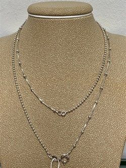 *Цепь р.45 Инфинити коробочка  Венецианская шарики Перлина арт. 6471R17001550L45-584 (Вес 2,57 г) - фото 204543 *Цепь р.45 Инфинити коробочка  Венецианская шарики Перлина арт. 6471R17001550L45-584 (Вес 2,57 г) - фото 204543