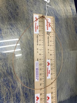*Струна р.40 Омега Гладкая классическая (покр: дв золоч кр) арт. 4200Z100L40-116 (Вес 3,7 г) - фото 204957