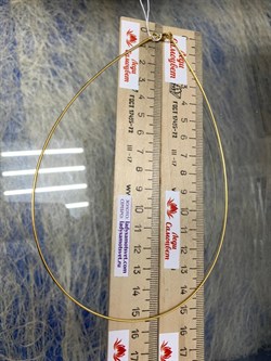 *Струна р.40 Омега Гладкая классическая Покр: двойное золочение(ж) арт. 4200Y100L40-5086 (Вес 3,8 г) - фото 205228