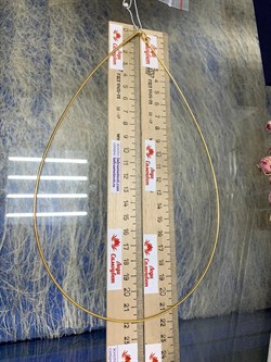 *Струна р.55 Омега Гладкая (покр: дв золоч ж) арт. 4200Y155L55-906 (Вес 10,56 г) - фото 205433