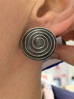 *Серьги Шифр Оксид арт. 2-1779-000-297 Вес 9,33 г - фото 206561 *Серьги Шифр Оксид арт. 2-1779-000-297 Вес 9,33 г - фото 206561