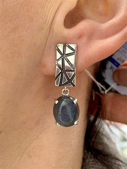 *Серьги Лабрадор Бразилия арт. 2-1699-517-234 Вес 6,41 г - фото 206748 *Серьги Лабрадор Бразилия арт. 2-1699-517-234 Вес 6,41 г - фото 206748