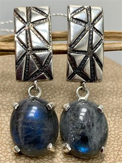 *Серьги Лабрадор Бразилия арт. 2-1699-517-234 Вес 6,41 г - фото 206749 *Серьги Лабрадор Бразилия арт. 2-1699-517-234 Вес 6,41 г - фото 206749