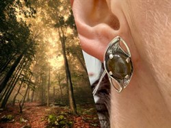 *Серьги Лабрадор арт. 2-1648-517-844  Вес 7,56 г - фото 206752 *Серьги Лабрадор арт. 2-1648-517-844  Вес 7,56 г - фото 206752