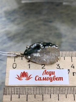 *Кулон Яшма Океаническая Мадагаскар Абстракция арт. 3-1600-143-163 Вес 4,81 г - фото 206862 *Кулон Яшма Океаническая Мадагаскар Абстракция арт. 3-1600-143-163 Вес 4,81 г - фото 206862