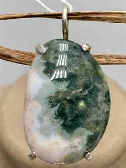 *Кулон Яшма Океаническая Мадагаскар Абстракция арт. 3-1600-143-132 Вес 5,93 г - фото 206871 *Кулон Яшма Океаническая Мадагаскар Абстракция арт. 3-1600-143-132 Вес 5,93 г - фото 206871