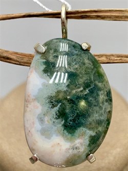 *Кулон Яшма Океаническая Мадагаскар Абстракция арт. 3-1600-143-132 Вес 5,93 г - фото 206872 *Кулон Яшма Океаническая Мадагаскар Абстракция арт. 3-1600-143-132 Вес 5,93 г - фото 206872