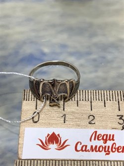 *Кольцо р.17,5 Фианит Ночной Гость Оксид арт. 1-0233-220-788 Вес 2,71 г - фото 206941 *Кольцо р.17,5 Фианит Ночной Гость Оксид арт. 1-0233-220-788 Вес 2,71 г - фото 206941
