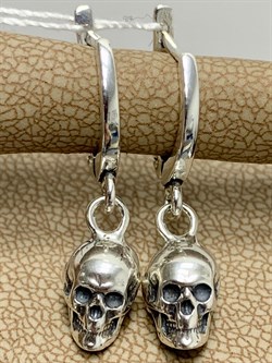 *Серьги Череп 2-1786-000-973 вес 3,75 г - фото 206976 *Серьги Череп 2-1786-000-973 вес 3,75 г - фото 206976