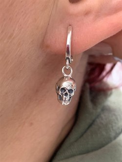 *Серьги Череп 2-1786-000-973 вес 3,75 г - фото 206977 *Серьги Череп 2-1786-000-973 вес 3,75 г - фото 206977