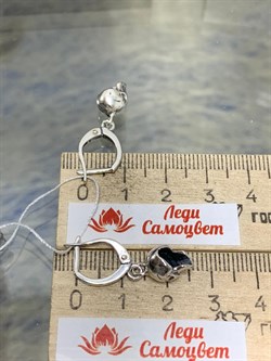 *Серьги Череп 2-1786-000-973 вес 3,75 г - фото 206978 *Серьги Череп 2-1786-000-973 вес 3,75 г - фото 206978