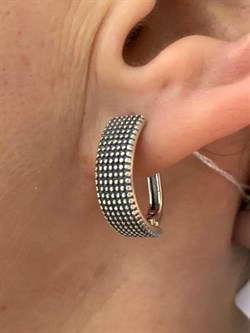 *Серьги Дымка Оксид арт. 2-1764-000-813 Вес 5,59 г - фото 206997 *Серьги Дымка Оксид арт. 2-1764-000-813 Вес 5,59 г - фото 206997