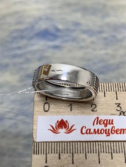 *Кольцо р.21 Дымка Оксид арт. 1-1764-000-018 Вес 6,22 г - фото 207007 *Кольцо р.21 Дымка Оксид арт. 1-1764-000-018 Вес 6,22 г - фото 207007