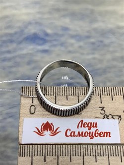 *Кольцо р.21 Дымка Оксид арт. 1-1764-000-018 Вес 6,22 г - фото 207008 *Кольцо р.21 Дымка Оксид арт. 1-1764-000-018 Вес 6,22 г - фото 207008