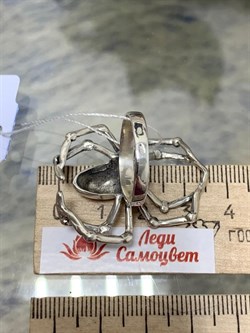*Кольцо р.18 Паук Скороход арт. 1-1735-000-703 Вес 8,5 г - фото 207046 *Кольцо р.18 Паук Скороход арт. 1-1735-000-703 Вес 8,5 г - фото 207046