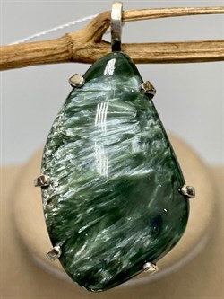 *Кулон Серафинит Паутина арт. 3-1601-129-598 Вес 7,35 г - фото 207226 *Кулон Серафинит Паутина арт. 3-1601-129-598 Вес 7,35 г - фото 207226