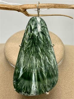 *Кулон Серафинит Абстракция арт. 3-1600-129-489 Вес 19,55 г - фото 207271 *Кулон Серафинит Абстракция арт. 3-1600-129-489 Вес 19,55 г - фото 207271