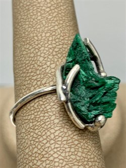 *Кольцо р.19,5 Малахит Африка АРТ  3247 ВЕС 6,5 Г - фото 207787 *Кольцо р.19,5 Малахит Африка АРТ  3247 ВЕС 6,5 Г - фото 207787