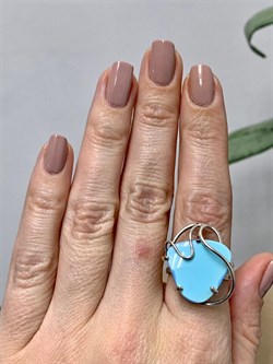 *Кольцо р.18,5 Бирюза Казахстан АРТ 2492 ВЕС 5,6 Г - фото 207897 *Кольцо р.18,5 Бирюза Казахстан АРТ 2492 ВЕС 5,6 Г - фото 207897