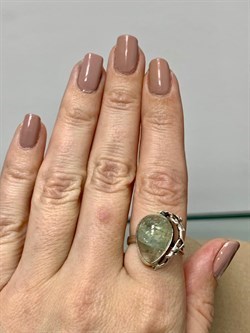 *Кольцо р.18 Аквамарин Забайкалье 3111-664 ВЕС 4,9 Г - фото 207945