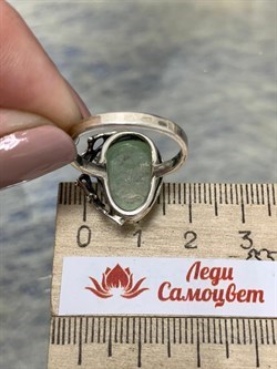 *Кольцо р.18 Аквамарин Забайкалье 3111-664 ВЕС 4,9 Г - фото 207949