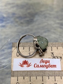 *Кольцо р.18 Аквамарин Забайкалье 3111-664 ВЕС 4,9 Г - фото 207950