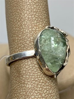 *Кольцо р.18 Аквамарин Забайкалье 3111-664 ВЕС 4,9 Г - фото 207951