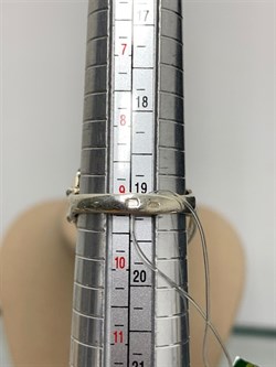 *Кольцо р.19 Микс Хромдиопсид Турмалин АРТ 3185-1 ВЕС 7,8 Г - фото 207978